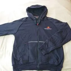 レッドブル フード付きパーカー ネイビー