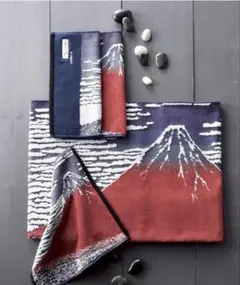 新品 丸眞 バスタオル 葛飾北斎 凱風快晴 60×120cmのサムネイル