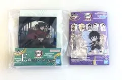 鬼滅の刃☆冨岡義勇☆アクリルチャーム＆ミニアートボード☆一番くじ☆雷の兄弟