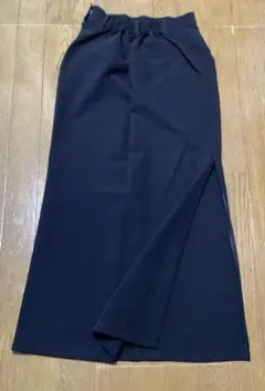 PAGEBOY ZIPスリットスエットタイトスカートMサイズ