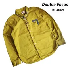 DOUBLE FOCUS 多種ボタン飾り・コットン 長袖シャツ 68983