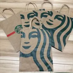 Starbucks ショップ袋 5枚セット