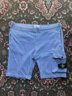 stone island sweat cargo shorts ガーメントブルーのサムネイル