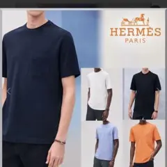 極美品 HERMES Tシャツ 黒 サイズ40 - メルカリ