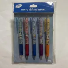 東京ディズニーリゾート ボールペン 5本セット 0.5mmのサムネイル