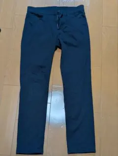 グローバルワーク　メンズ　スキニーパンツ　ネイビー　M
