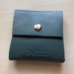 BARCOS コインケース 小銭入れ グリーン