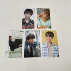 WEST. 藤井流星 Myojo 厚紙 デタカ 5枚セット