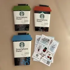 【未使用】スターバックス　シール、スマホスタンド　セット　スタバ