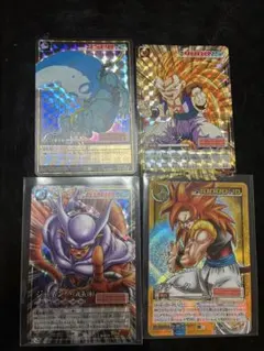 ドラゴンボールZ、ドラゴンボール GT、キラ4枚セット、ノーマル71枚セット