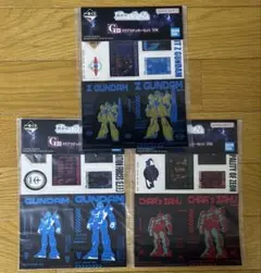 一番くじ ガンダム G賞 クリアステッカーセット 3種