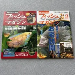 月刊フィッシュマガジン 2003年10月・11月 2冊セット