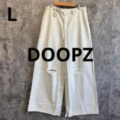 n484【DOOPZ】ダメージワイドバギーデニムのサムネイル