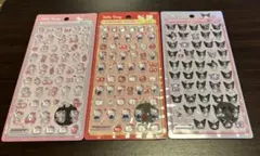 サンリオ　ボンボンドロップシール　キティ　クロミ