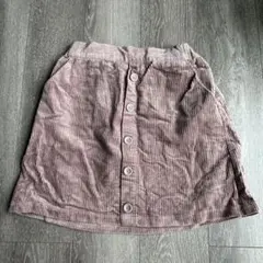 コーデュロイミニスカート