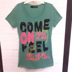 Lead グリーン Tシャツ 半袖 Mサイズのサムネイル