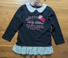 ドーリーリボン　トレーナー　130　黒