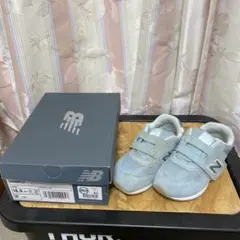 New Balance 996スニーカー 16.5cm 水色