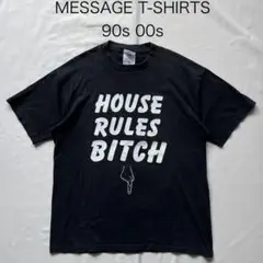 USED プリントtシャツ　メッセージ　ジャージーズ　90s 00s