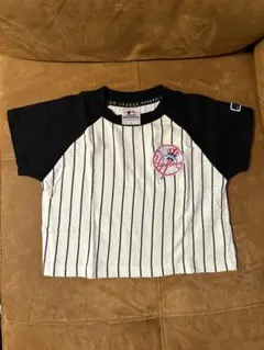 New York Yankees ストライプ Tシャツ 90サイズ