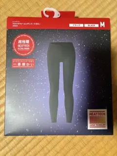 HEATTECH ブラック レギンス M 超極暖