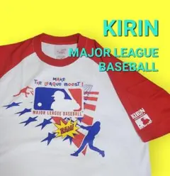 KIRIN tシャツ　KIRIN×Majestic tシャツ　BASEBALL