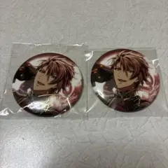 アイドリッシュセブン ブラホワ 缶バッジ 御堂虎於 アイナナ 2個セット