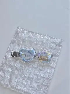 おはじきシール風 アクセサリー シークレット サンリオ シナモン シナモロール