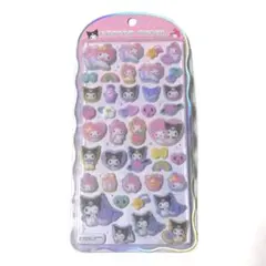 【正規品】マイメロ クロミ コットンパフィーシール サンリオ