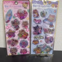 ウォーターインシール サンリオキャラクターズ 日焼け キティ　セット