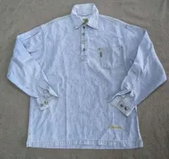 80s　90s　最初期　UNIQLO　オールドユニクロ　長袖シャツ　ミリタリー