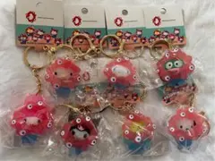 ミャクミャク✖️サンリオ　立体マスコットクリア　コンプリート