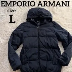 エンポリオアルマーニ ダウンジャケット ネイビー L