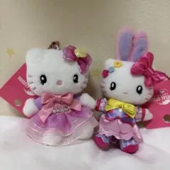 【タグ付き新品】サンリオ ハローキティ ユニバ USJ マスコット 2点セット