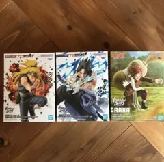 NARUTO デイダラ サスケ 我愛羅 フィギュア 3体セット