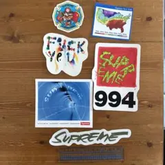 Supremeステッカー6枚セット