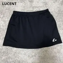 LUCENT テニススコート ブラック Lサイズのサムネイル