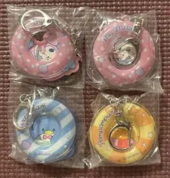 サンリオ　浮き輪キーチェーン 4点まとめ