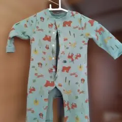 森の動物ロンパース