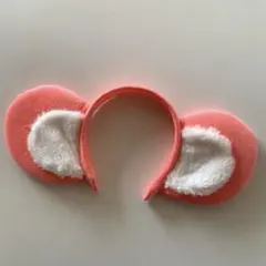 中日ドラゴンズ ドアラの耳　カチューシャ ピンク