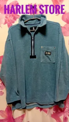 HARLEM STORE　ハーレムストア　ハーフジップ　フリース