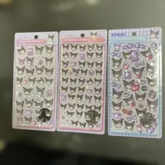 クロミ　第一弾　ボンボンドロップシール 3セット