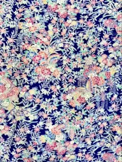 花柄小紋着物　着物のみ