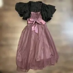 パーティードレス　カーディガン付き