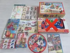 おもちゃまとめ売り ブロック トランプ 時計 ポケットトミカ 魚釣り