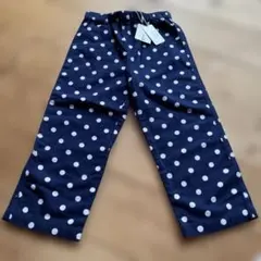 新品タグ付き★agnès b. ドット柄 長ズボン 4歳用100cm
