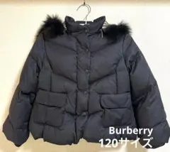BURBERRY ブラックダウンコート