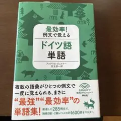 最効率!例文で覚えるドイツ語単語のサムネイル