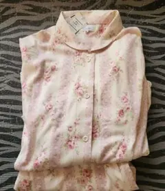 大きいサイズ　チモン花柄パジャマピンク　4L