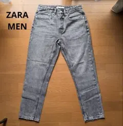 ZARA MEN クロップドSLIM デニムパンツ